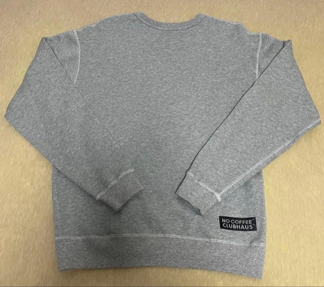 NO COFFEE x CLUBHAUS （ノーコーヒー✕クラブハウス）トレーナ